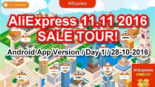 DAY 1 - Android - AliExpress 11.11 2016 SALE TOUR