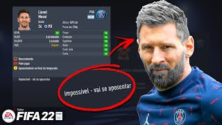 E SE OS MELHORES DO MUNDO *APOSENTASSEM* AO MESMO TEMPO?? | FIFA Experimento