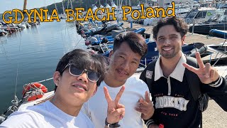 FIRST TIME VISIT GDYNIA BEACH POLAND BEST CITY IN POLAND🇵🇱