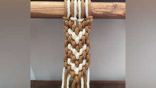 Heart Pattern/ Reverse Double Half Hitch Knot