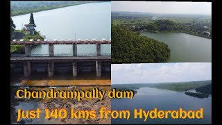 Chandrampally reservoir | Best place to visit from Hyderabad | #hyderabad #drone