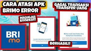 TERBARU!! CARA ATASI BRIMO ERROR TIDAK BISA TRANSAKSI, TRANSFER, KONEKSI INTERNET, KELUAR SENDIRI