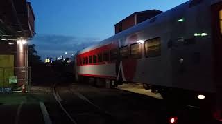 CTRail Hartford Line train 6403 entering Springfield