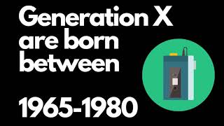 THE ULTIMATE GENERATION X TEST -