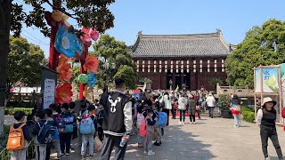 🇨🇳 Suzhou Panmen Gate Park Walking Tour 苏州盘门景区 [4K 60fps]