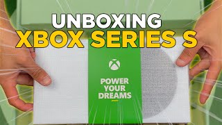 UNBOXING DO XBOX SERIES S - ASMR