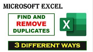 How to remove duplicates in Excel ||  identify duplicates || remove duplicates in excel 2016 ||