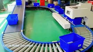 Curve Roller Conveyor