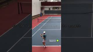 just one more ball!  #tennistime #tennisgame #tennismatch #tennis #mentality