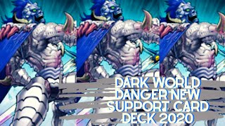 ⭕️DARK WORLD DECK 2020! NEW SUPPORT CARD FT. DANGERS📈DECK LIST| (FIEND/DARK/yugioh/遊戯王)