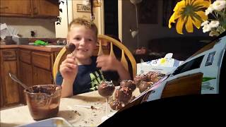 Grandkids Make Cakepops with Grandma & Grandpops