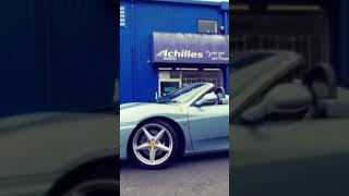 Ferrari 360 just got new Michelin Super Sport Tyres & Alignment - Mag & Turbo New Lynn