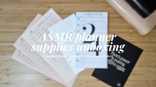 ASMR unboxing of planner supplies | Crossbow Planner CO.