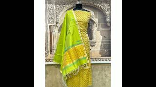 Latest Mahabharat Cottonsilk Dress Materials @stunningwear7951