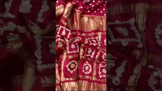 GAJI SILK SAREE WITH GOTAPATTI WORK/FESTIVE AND WEDDING SEASON/SILK SOFT FABRIC#myngels#shortvideo