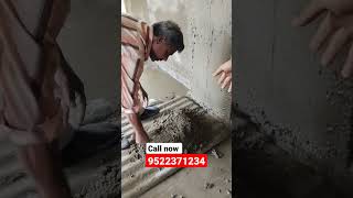 Plaster🧱 कैसे किया😇 जाता है 🔥 Live from Site 😎 #viral #shorts #construction #civilengineering