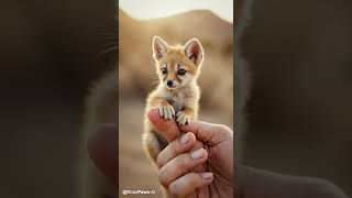 🏜️ Meet the Tiny Desert Fox Kit – Adorable Adventure Awaits! 🦊✨