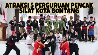 ATRAKSI 5 PERGURUAN PENCAK SILAT KOTA BONTANG