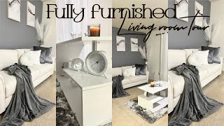 2023 LUXURY LIVING ROOM TOUR + MINI SET UP VLOG | Shalaya Dae