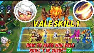 HOW TO AUTO WIN VALE SKILL 1 IN 2024‼️✅ | 100 percent accurate gameplay with tips and tricks😱🔥💯