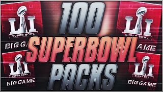 100 SUPERBOWL PACKS!! 1st 99 PLAYER IN MADDEN MOBILE IS OUT! - Madden Mobile 17