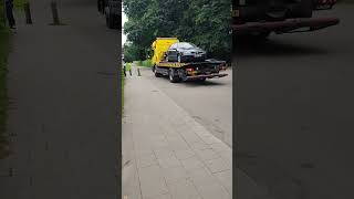 Crash in Castle de harr, Utrecht, Netherlands #crash #castle #netherlands #carcrash