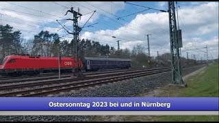 Ostersonntag 2023 bei und in Nürnberg  -  AL  # 174/004/023