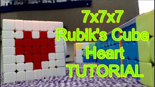 7x7x7 Heart Pattern Tutorial