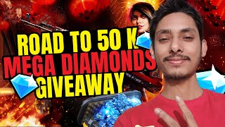 TOURNAMENT HOGA AJ | 100K DIAMONDS GIVEAWAY | FACEBOOK 50 K CELEBRATION👑#freefire  #shorts JOKER