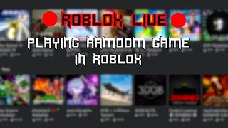 🔴ROBLOX LIVE🔴LAST LIVE STREAM IN 2022