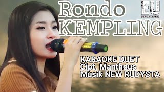 KARAOKE RONDO KEMPLING (DUET) NEW RUDYSTA