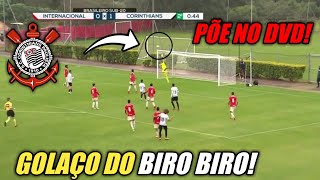 OLHA SÓ O GOLAÇO QUE GUILHERME BIRO BIRO FEZ CONTRA O INTERNACIONAL, PELO SUB 20! 😱