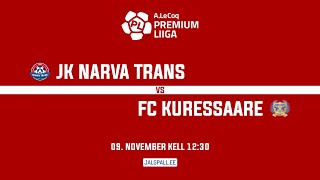 JK NARVA TRANS - FC KURESSAARE, A. LE COQ PREMIUM LIIGA  36. voor