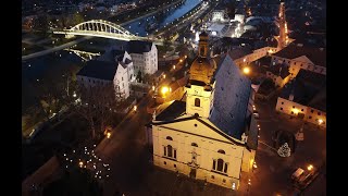 Veres András megyéspüspök rorate szentmisét mutatott be a győri Nagyboldogasszony-székesegyházban