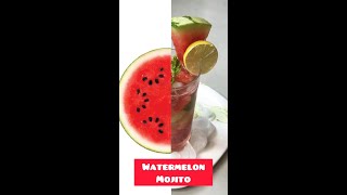 Quick Water Melon Mojito 🥤 | 🍉 Mocktail | Summer Drink