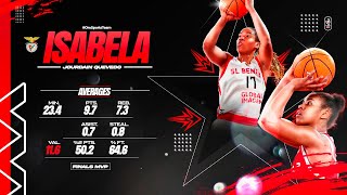 Isabela Jourdain - Liga Betclic Portugal 2023-24 (SL Benfica) #champions #finalsmvp