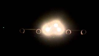 Thai Airways Airbus A340-600 Night Landing @ Frankfurt Airport