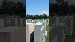 A view of the extensive Jewish cemetery