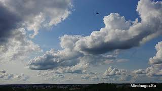 Time lapse. Clouds.