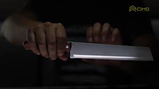 FACA CIMO CANNES SANTOKU 8" INOX CABO MADEIRA - 2003/8SOBRE ESTE PRODUTO