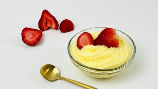 CREME PATISSIERE (PASTRY CREAM) recipe | Dessert