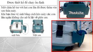 MÁY HÚT BỤI DÙNG PIN DVC155/DVC156/DVC157/DVC865/DVC866/DVC867 #MakitaVietNam