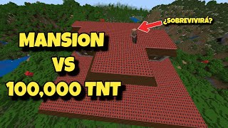 TNT Vs MANSION - Minecraft EPICO