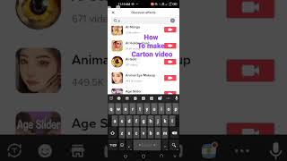 how to make carton AI video in tik tok