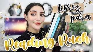 Reading Rush: ¿Qué voy a leer en Julio? | Andrea Moreno