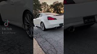 Muffler delete on G37 #viral #g37coupe