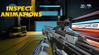 Splitgate - All Weapon Inspect Animations