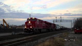 Canadian Pacific C&M Subdivision Railfanning 12/3/11