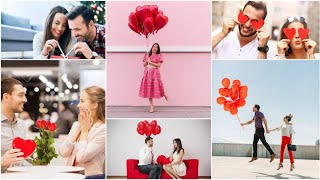 Valentine's Day Photoshoot | Couple Photoshoot Ideas| Special Poses For Valentine's Day|Best Couple