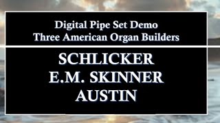 Martin Ellis:  Digital Custom Pipe Sets (Viscount Cantorum Trio Plus)